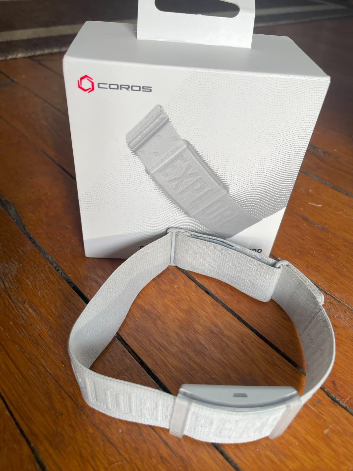 COROS Heart Rate Monitor, Comfort, Easy to wear, Auto-wear Detection, Advanced Sensor, Precise Data, Bluetooth, 38 Hours Battery Life, Connects up to 3 Devices at Once, for Run and Bike - Customer Photo 1