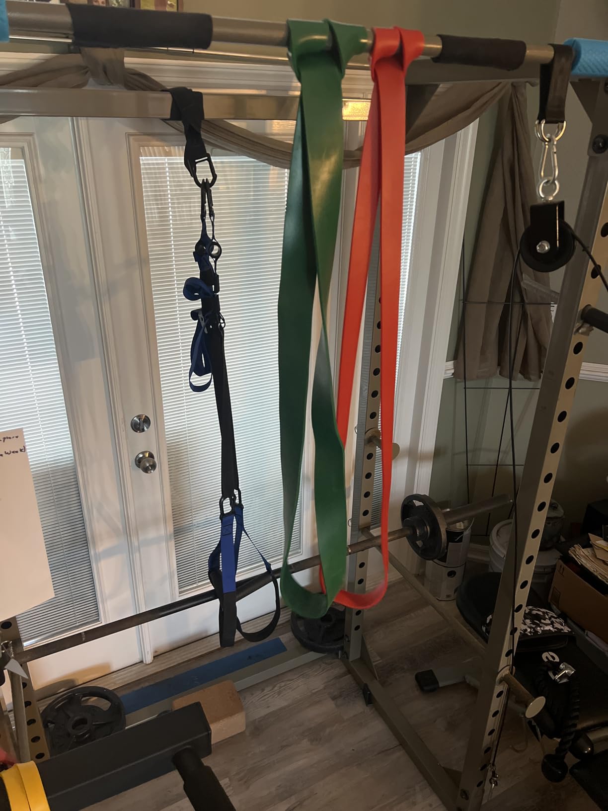 Zacro Resistance Bands, 6 Resistance Levels Pull Up Assistance Bands, Exercise Bands for Men&Women, Heavy Duty Resistance Band Set with Door Anchor, for Working Out, Muscle Training, Physical Therapy - Customer Photo 1