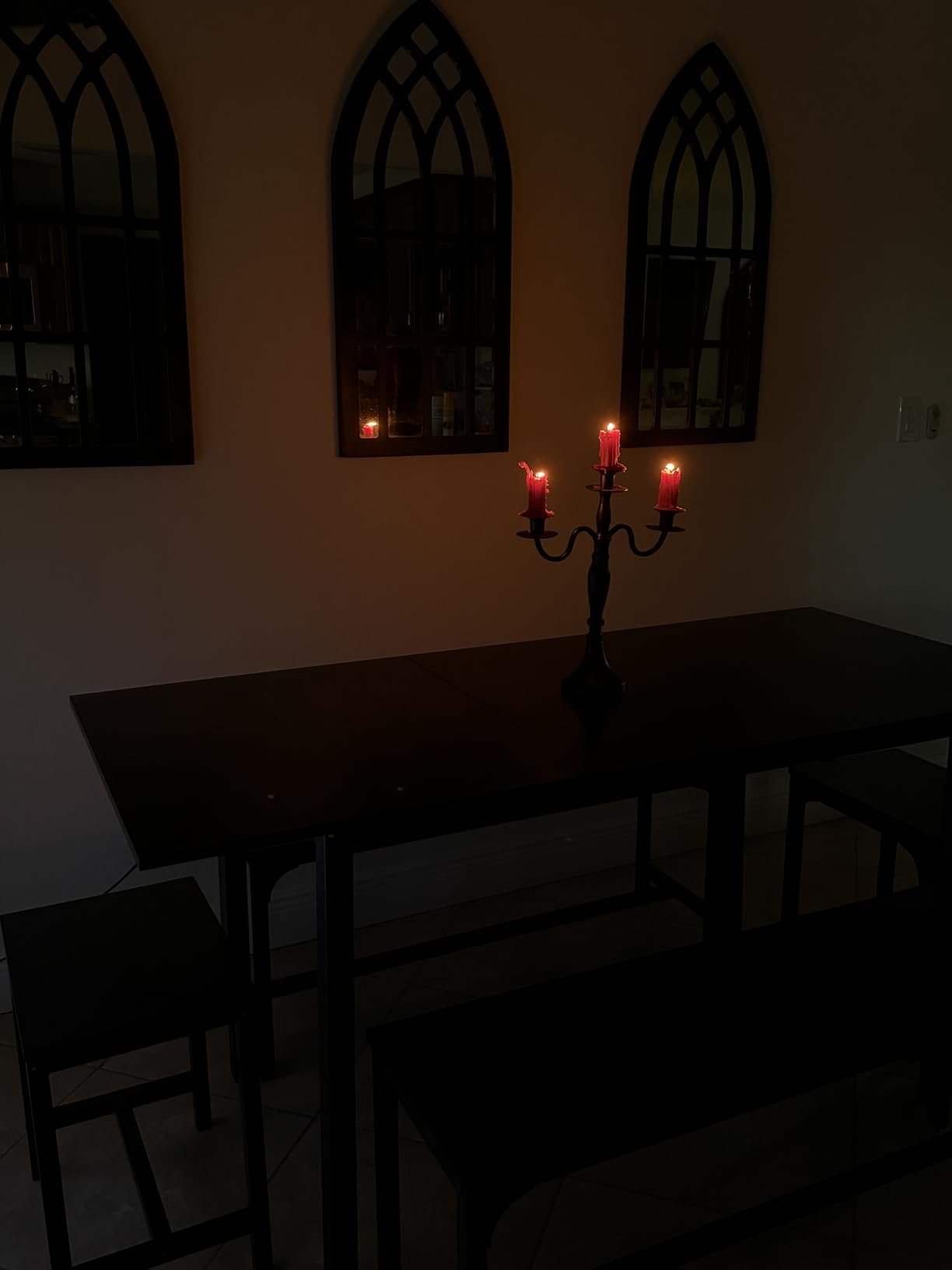 Feonase 5-Piece Dining Table Set for 4-8 People, 63