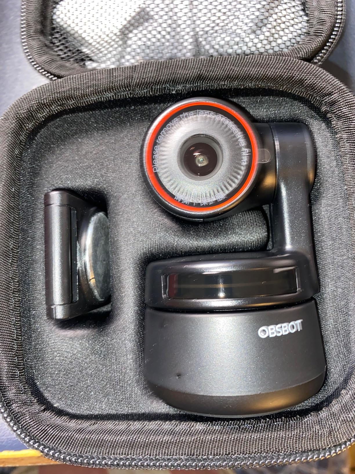 OBSBOT Tail Air NDI Streaming Camera 4K, AI Tracking PTZ Camera with Intelligent APP, Gesture Control, HDMI/USB-C/Wireless Webcam - Customer Photo 1