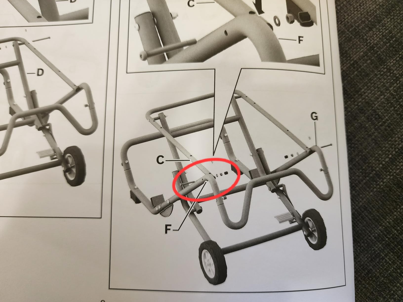BOSCH GTS15-10 10 Inch Portable Jobsite Table Saw with Gravity-Rise Wheeled Stand, 15 Amp, 32-1/8 Inch Rip Capacity, 4 HP - Customer Photo 4