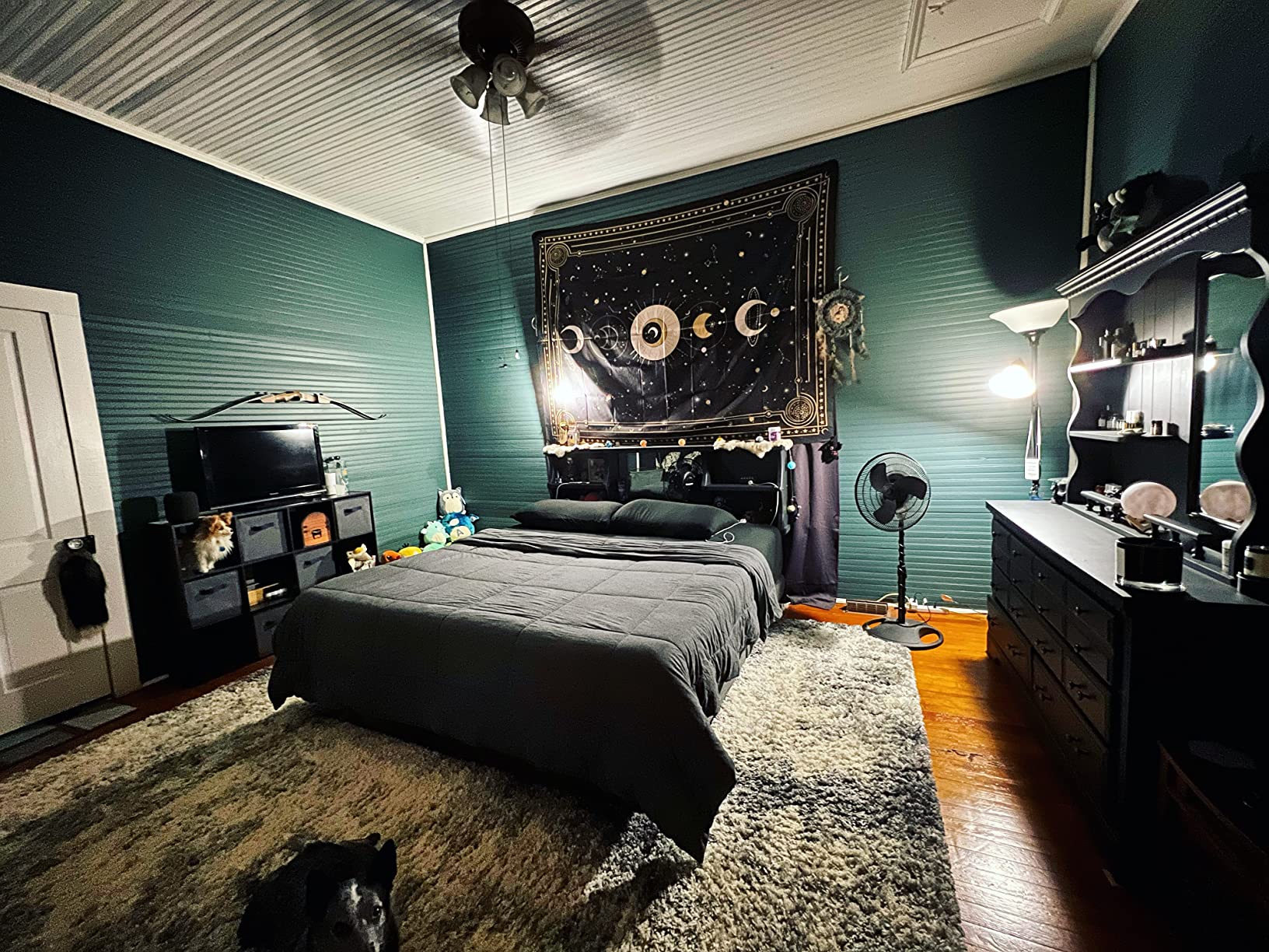 ZINUS 12 Inch King Green Tea Memory Foam Mattress [New Version], Fiberglass Free, Medium Firm Feel, Zoned Pressure Relief, Certified Safe Foams & Fabric, Mattress in A Box - Customer Photo 1