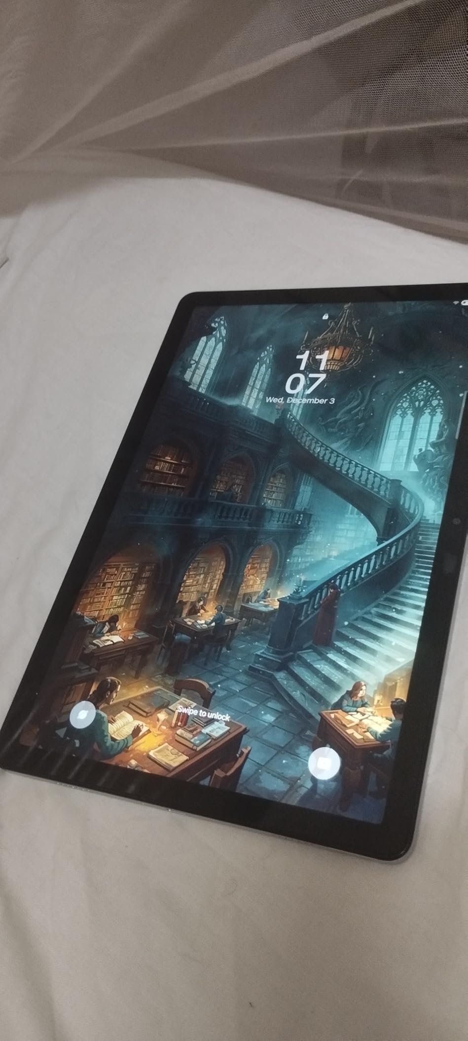 Samsung Galaxy Tab A9+ Plus 11'' 128GB Android Tablet, Big Screen, Quad Speakers, Upgraded Chipset, Multi Window Display, Slim, Light, Durable, Kids Friendly Design, US Version, 2024, Graphite - Customer Photo 2