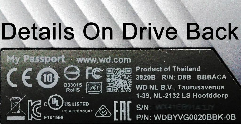 WD 2TB My Passport Portable Hard Drive, Works with USB-C and USB-A, Windows PC, Mac, Chromebook, Gaming Consoles, and Mobile Devices, Backup Software and Password Protection - WDBWML0020BGY-WESN Customer Review WD 2TB My Passport Portable Hard Drive, Works with USB-C and USB-A, Windows PC, Mac, Chromebook, Gaming Consoles, and Mobile Devices, Backup Software and Password Protection - WDBWML0020BGY-WESN - Customer Photo 2