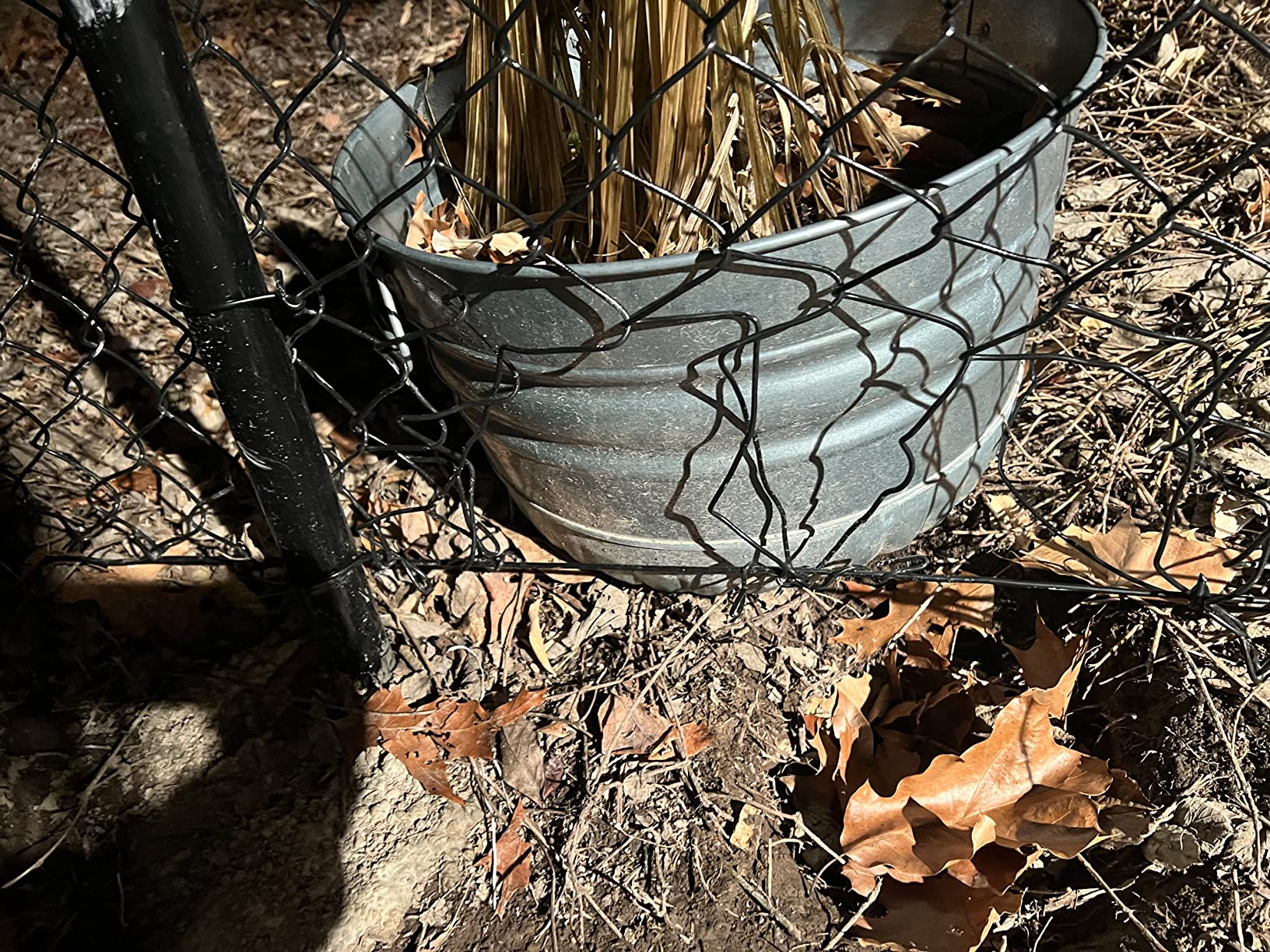 ALEKO Galvanized Steel Chain Link Fence | Complete Kit | 4 x 50 Ft | 11.5-AW Gauge | Silver | KITCLF115G4X50 - Customer Photo 5