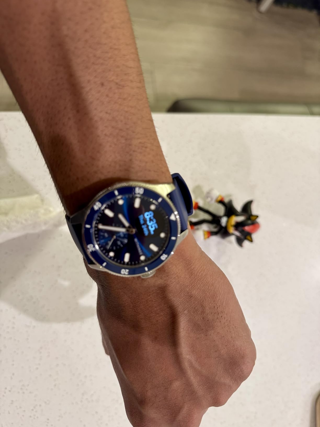 WITHINGS Scanwatch Nova - Heart Health Hybrid Smart Watch for Men & Women - SPO2, Temperature Monitoring, Sleep, Respiratory Health, Cycle Monitoring, 30-day Battery Life, Apple iOS/Android - Customer Photo 1