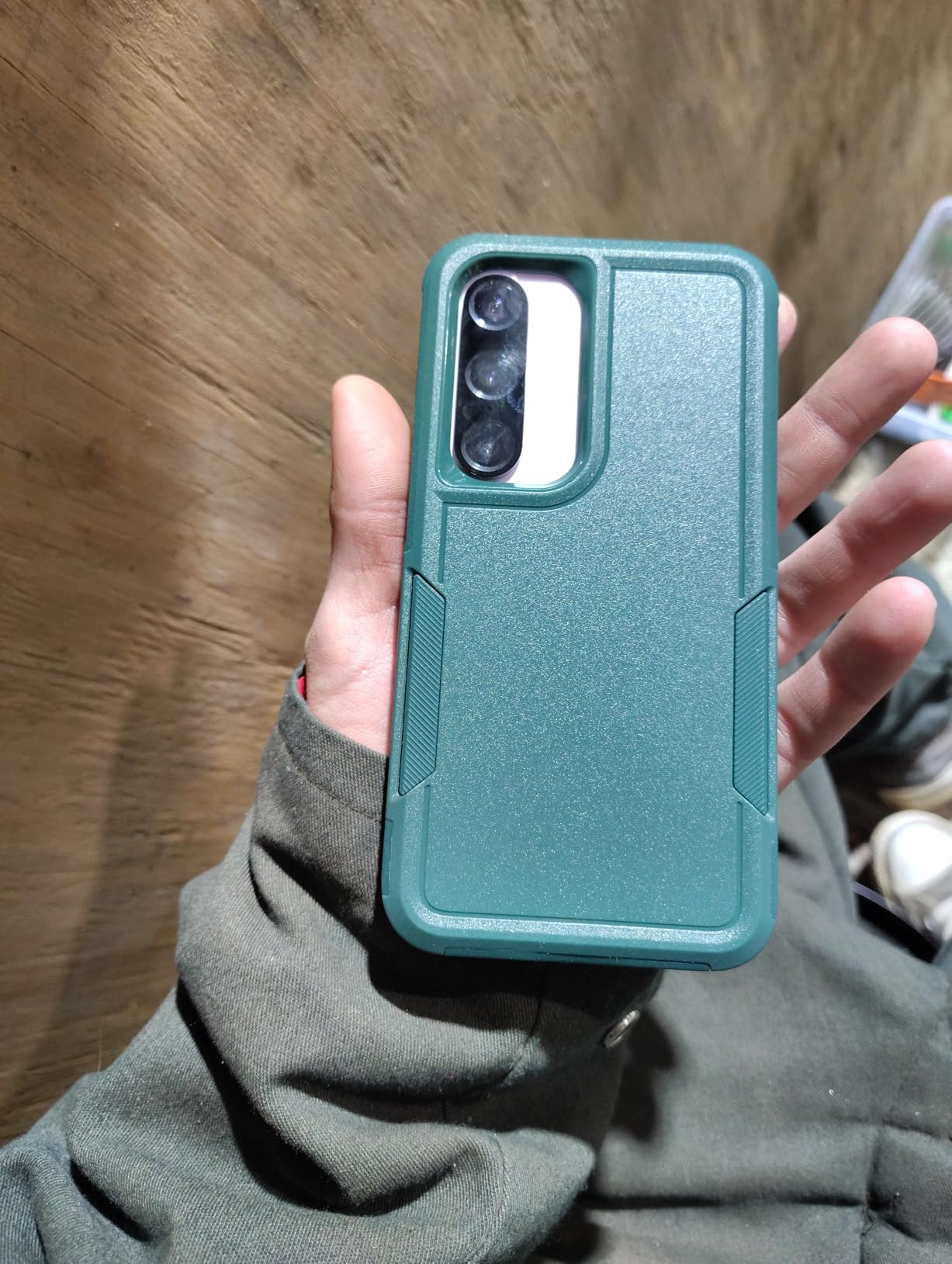 SPIDERCASE for Samsung Galaxy S24 Case, [12 FT Military Grade Drop Protection] with 2PCS [ Screen Protector+Camera Lens Protector] Heavy Duty Shockproof Case,Black - Customer Photo 5