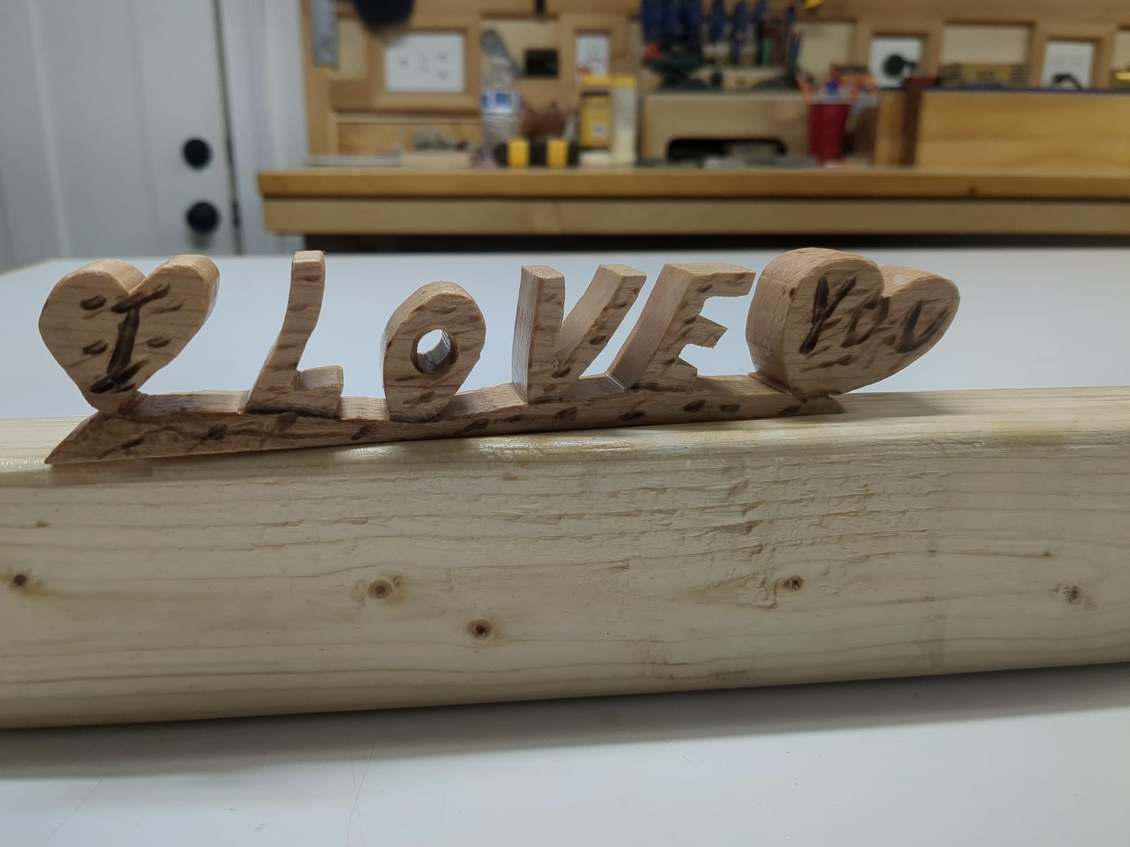 Bucktool 22 Inch Variable Speed Scroll, 1.3A Scroll Saw for Woodworking - Customer Photo 1