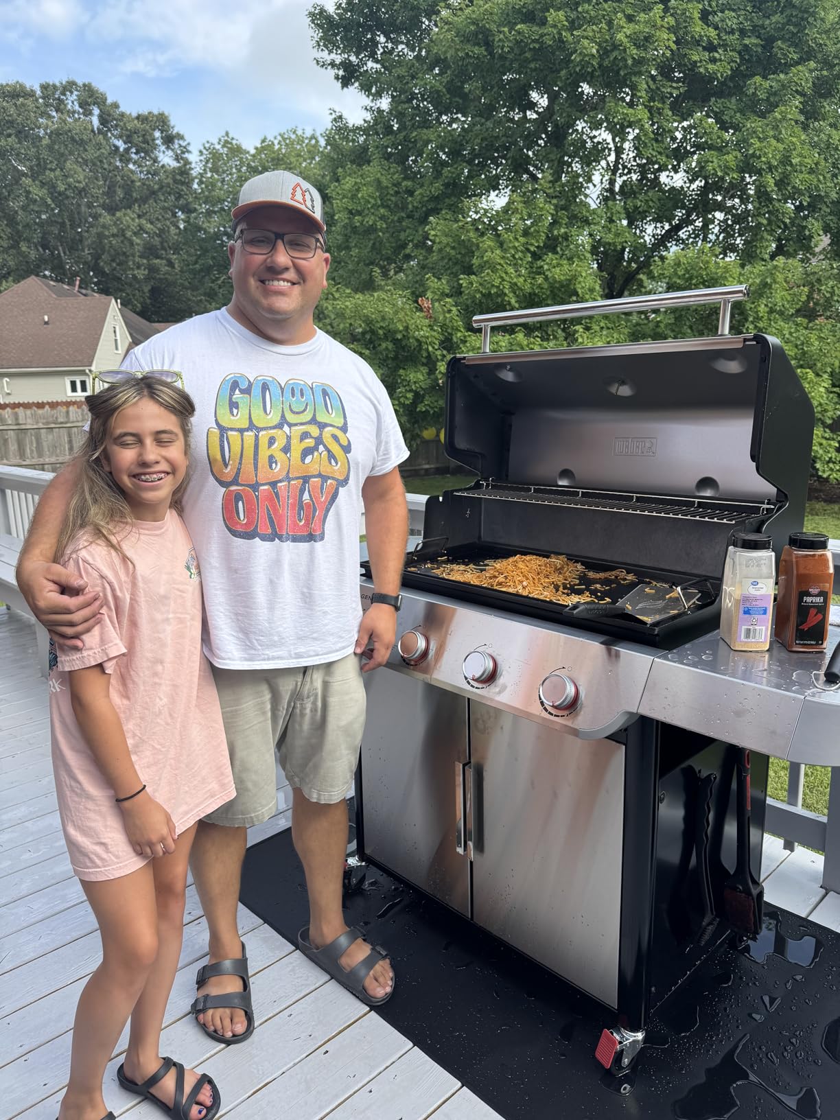 Weber Genesis S-415 Liquid Propane Gas Grill for Outdoor Grilling, 4 Burners, Stainless Steel Customer Review Weber Genesis S-415 Liquid Propane Gas Grill for Outdoor Grilling, 4 Burners, Stainless Steel - Customer Photo 2