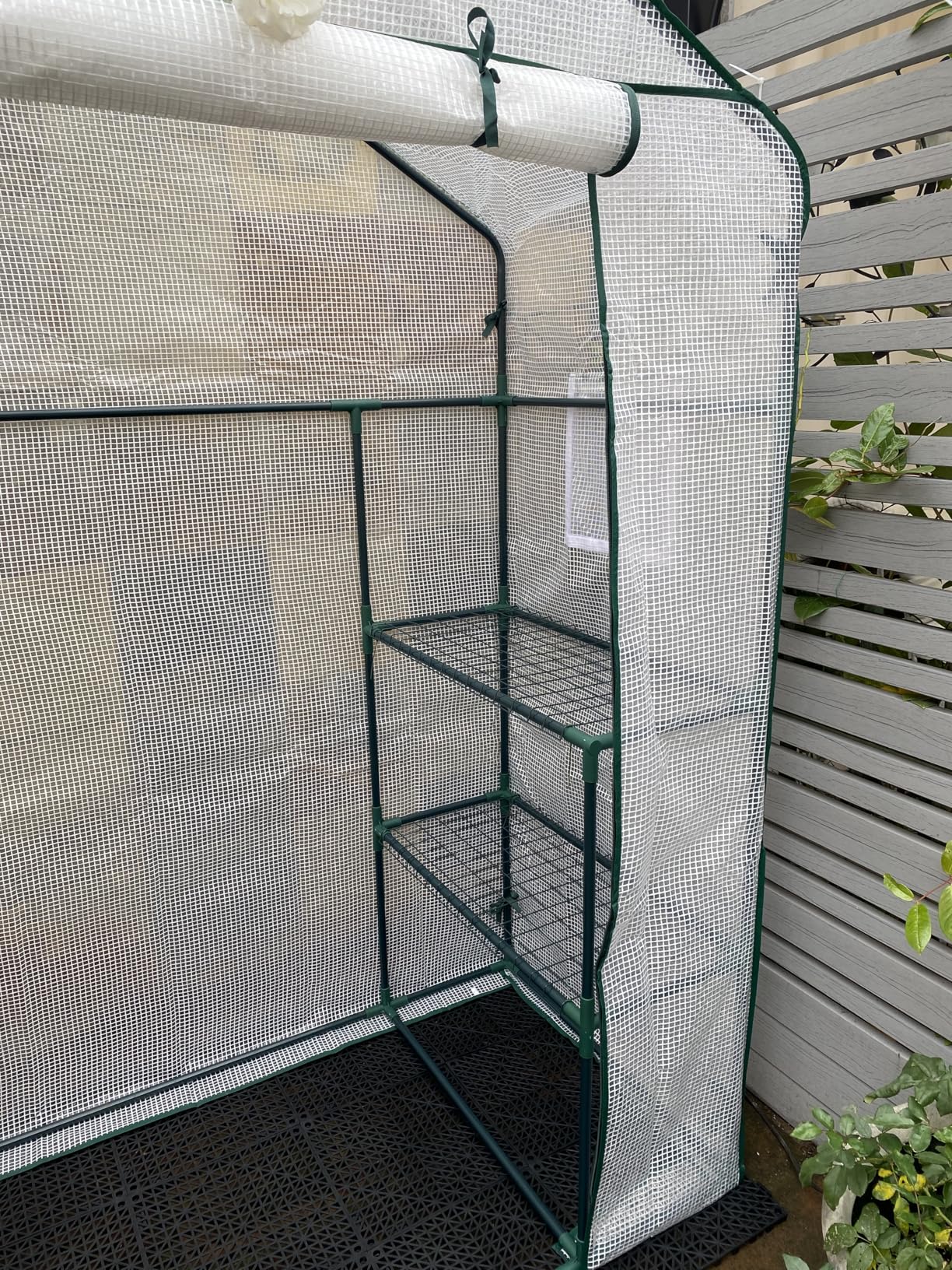 ToLanbbt Plastic Interlocking Deck Tiles 9 Pack 12