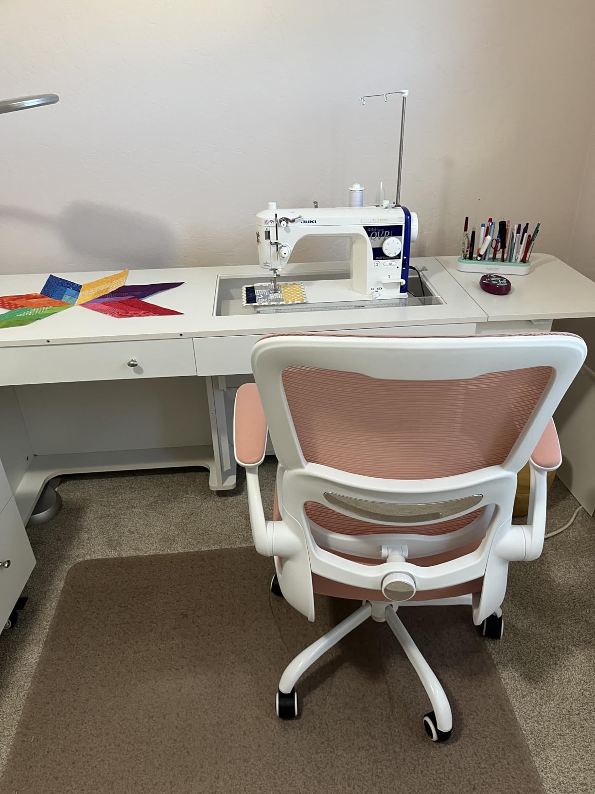 TRALT Office Chair - Ergonomic Desk Chair with Adjustable Lumbar Support, Mesh Computer Chair, Executive Chairs for Home Office Comfortable Lumbar Support (Black) - Customer Photo 2