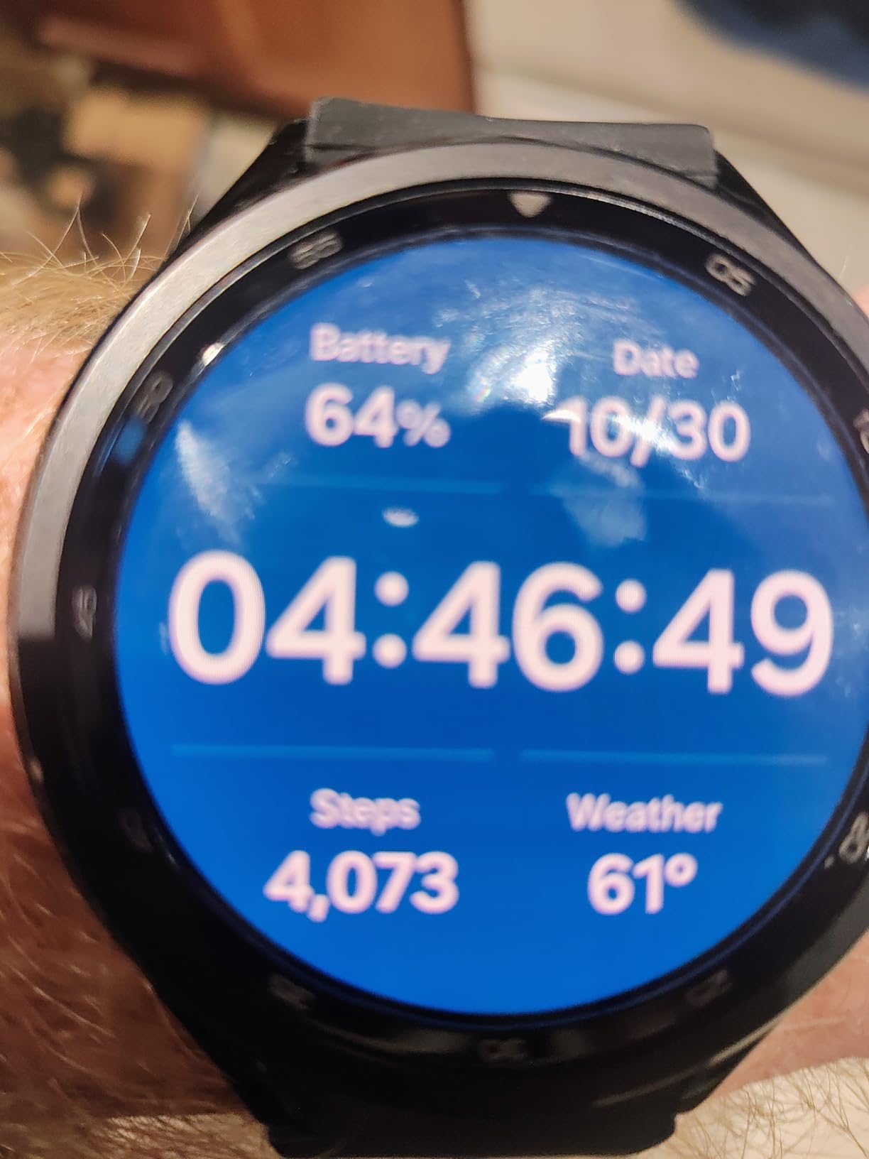 SAMSUNG Galaxy Watch 6 Classic (Renewed) 47mm Bluetooth Smartwatch, Rotating Bezel, Fitness Tracker, Personalized HR Zones, Advanced Sleep Coaching, US Version, Black - Customer Photo 2