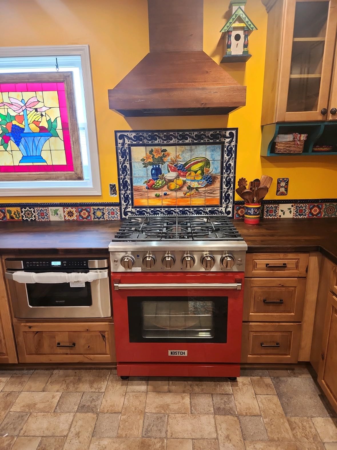 KOSTCH 30 inch Professional Freestanding Pro-Style Natural Gas Range or Liquid Propane Gas Range with 5 Burners, 4.55 cu.ft. Oven Capacity, in White- KOS-30RG03M (White-01) - Customer Photo 1