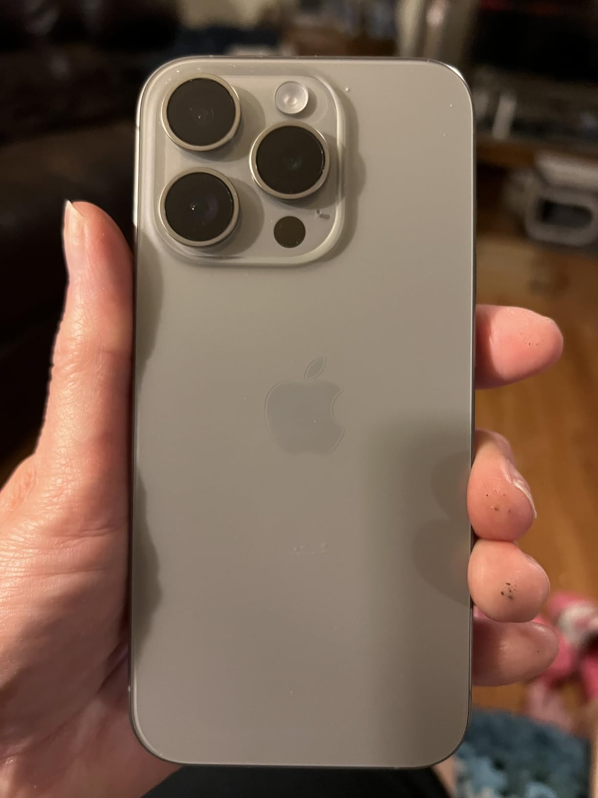 Apple iPhone (Renewed Premium) 15 Pro, 512GB, Blue Titanium - Unlocked - Customer Photo 2