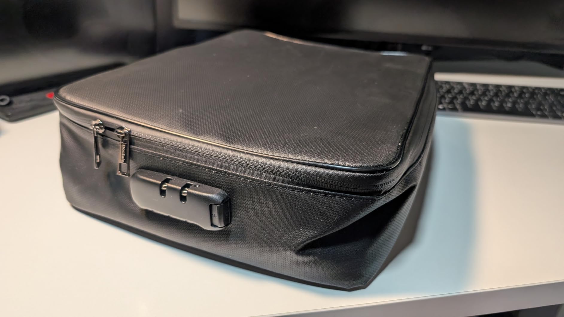 DocSafe 5200°F Document Organizer with Lock, Upgraded Heat Insulated Fireproof＆Water-Resistant Box 8 Layers File Organizer, Portable Home Travel Safe Storage for Important Documents and More customer photo 2