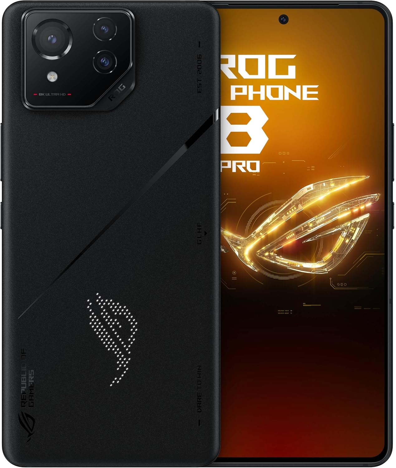 ASUS ROG Phone 8 Pro Unlocked Android Phone, US Version, 6.78