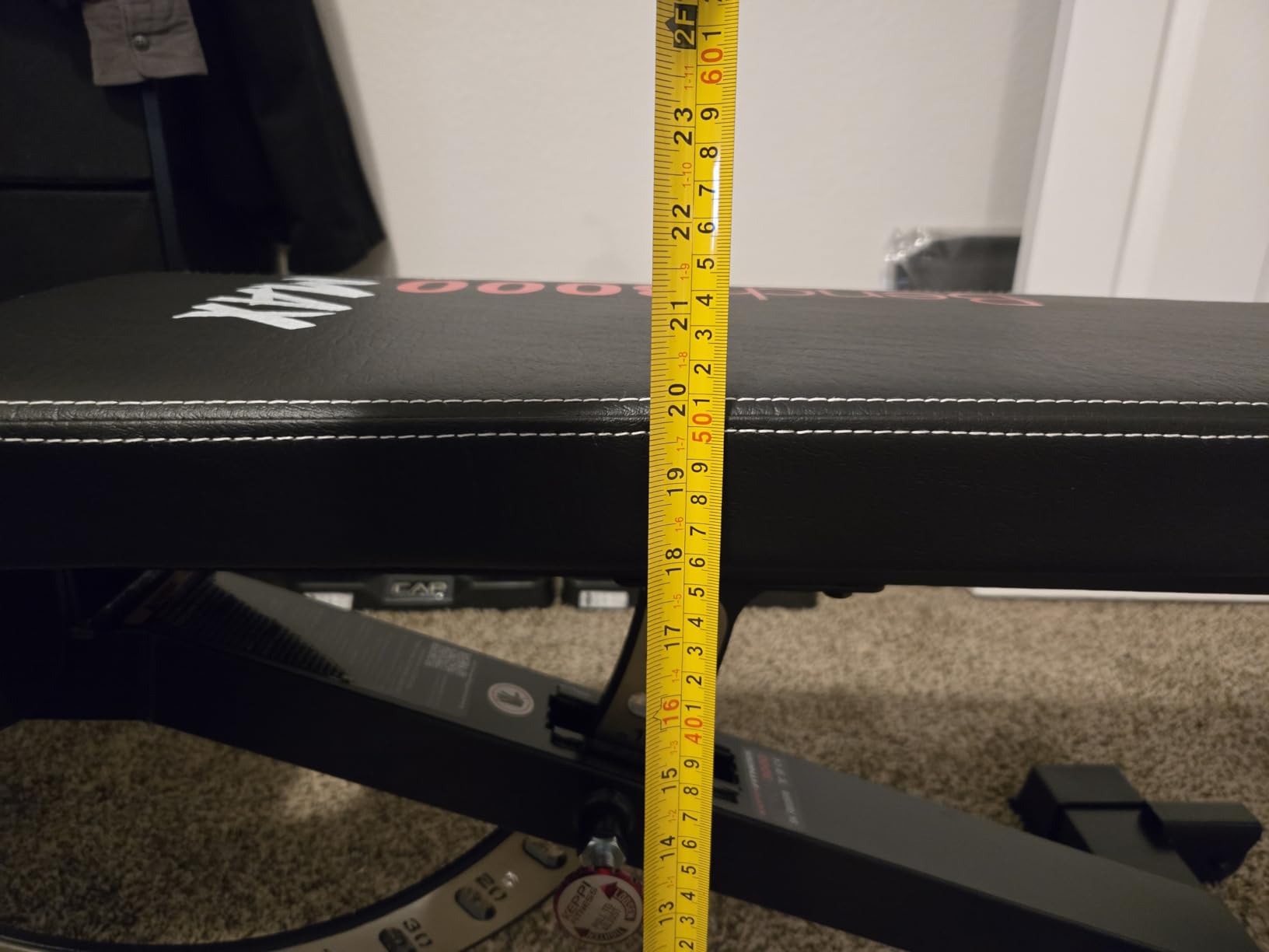 KeppiFitness Adjustable Weight Bench, Bench3000 MAX Heavy Duty Workout Bench Press with Leg Extension and Preacher Pad for Home Gym Fitness, Flat Incline Decline Sit Up Bench - Customer Photo 2