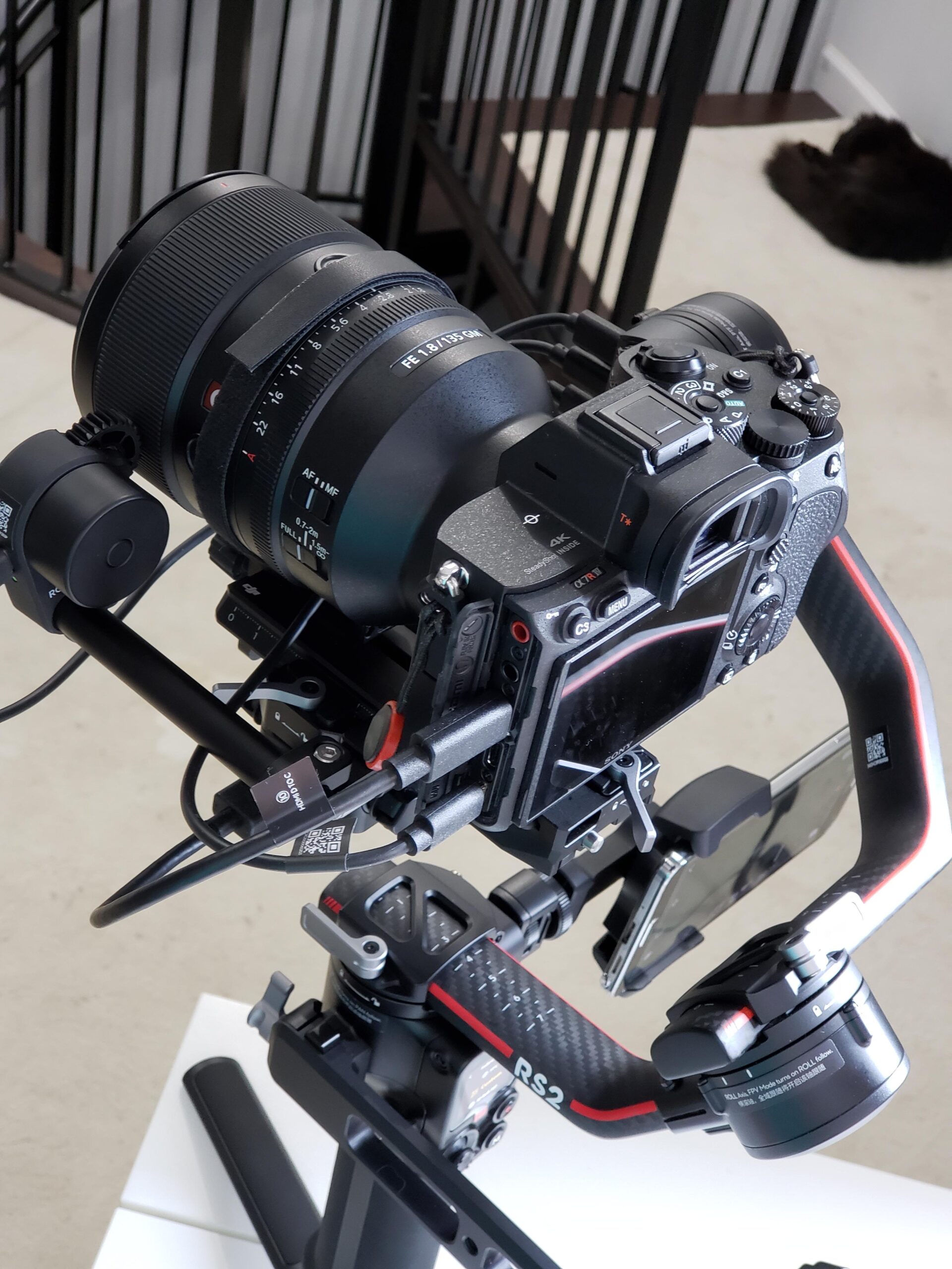 DJI RS 4 Pro, 3-Axis Gimbal stabilizer for Camera for DSLR & Cinema Camera Stabilizer Canon/Sony/Panasonic/Nikon/Fujifilm, 2nd-Gen Native Vertical Shooting, 4.5kg (10lbs) Payload, Camera Gimbal - Customer Photo 2