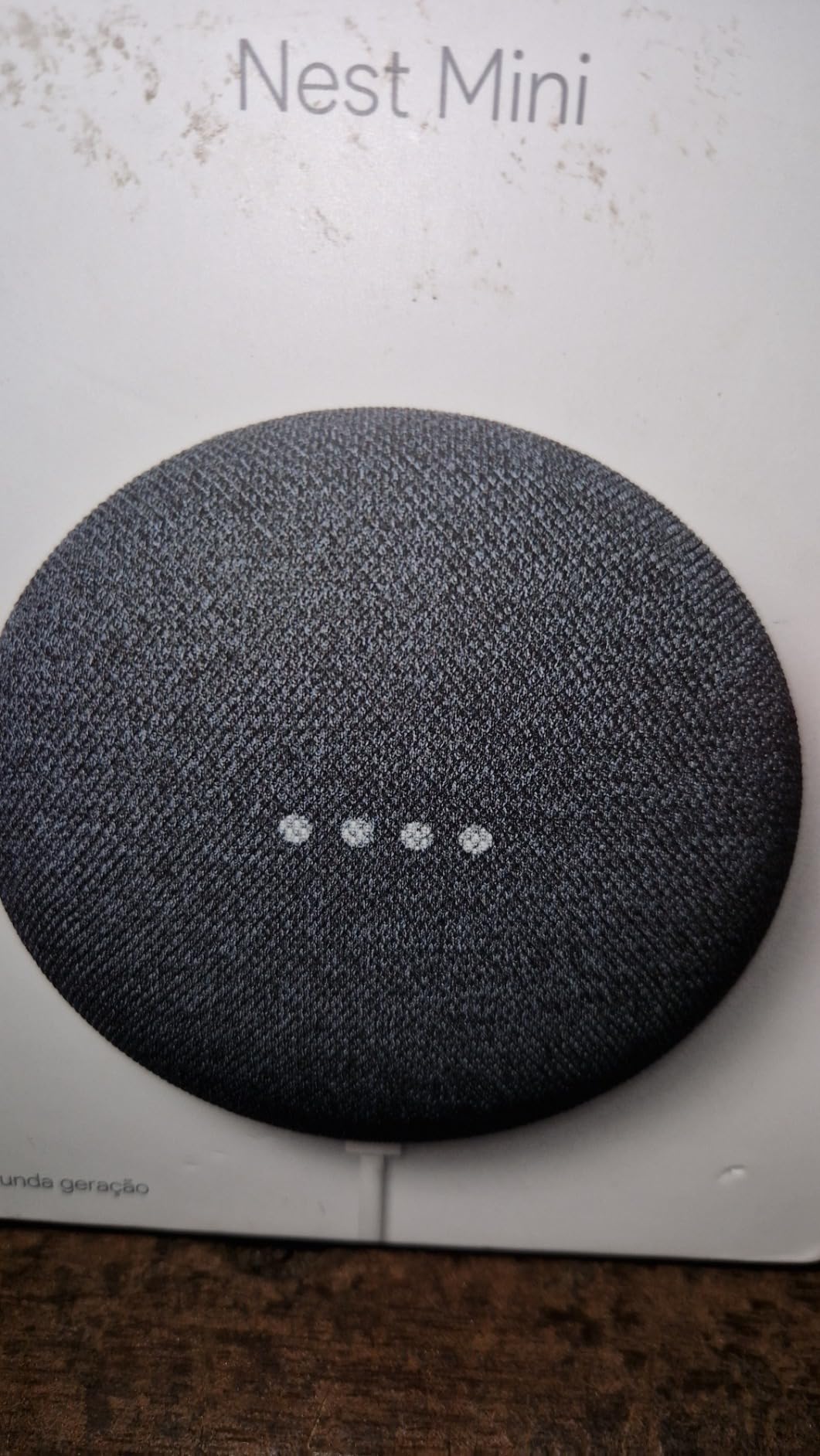Google Nest Mini 2nd Generation Smart Speaker, GA00781JP - Charcoal - Customer Photo 1