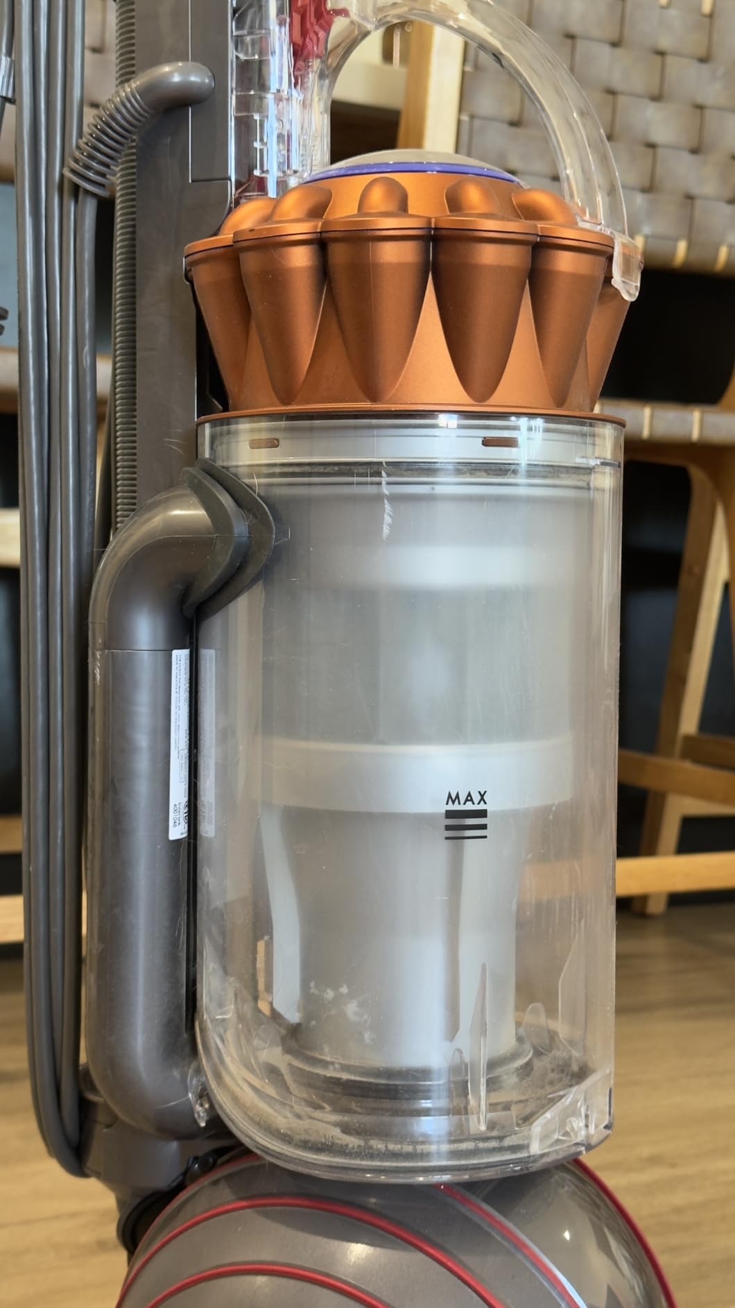 Dyson Ball Animal Total Clean Upright Vacuum, Corded, 290AW, Self-Adjusting Cleaner Head for All Floors, Homes with Pets - Customer Photo 2