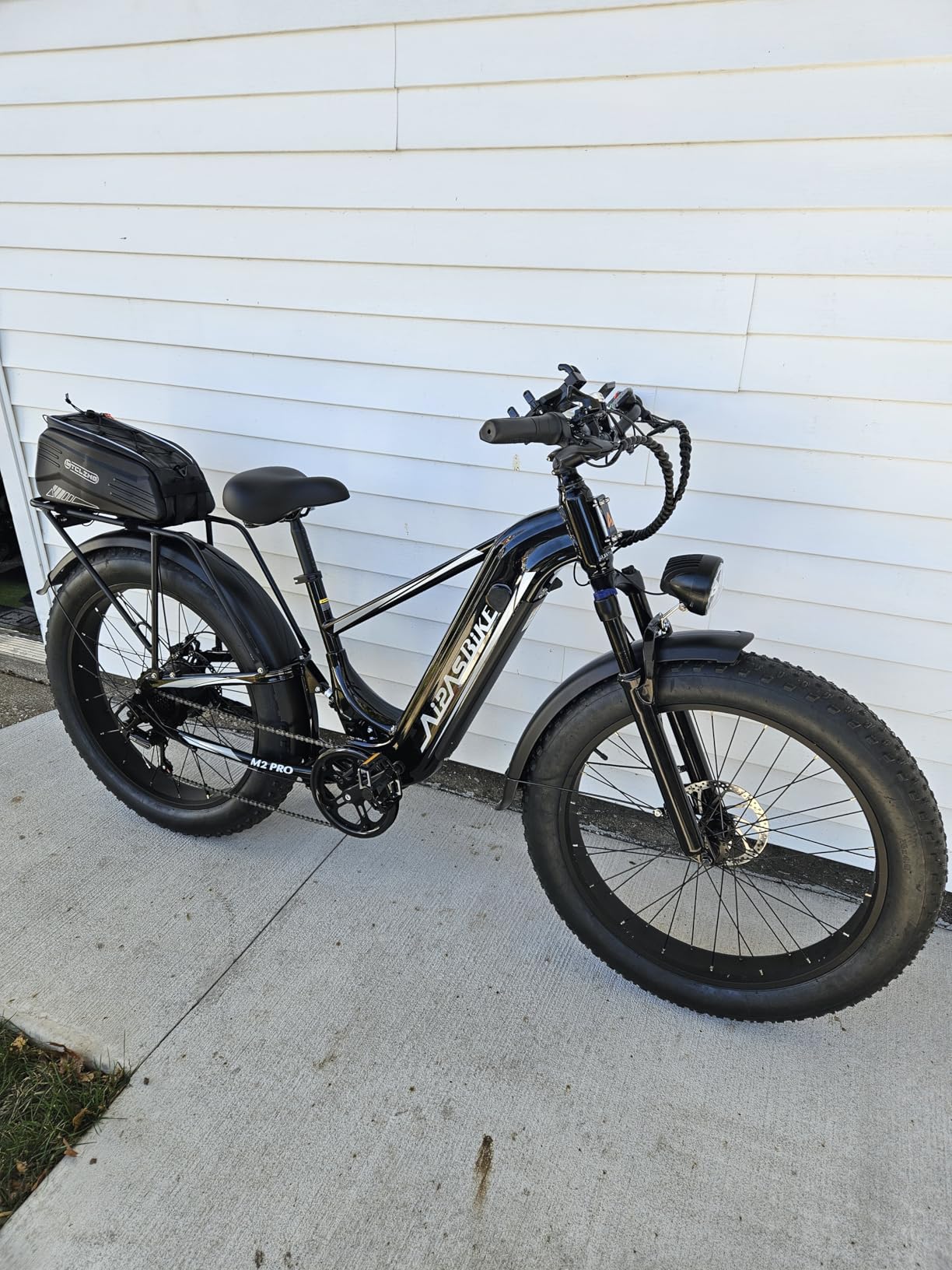 LEONX M2 Pro Electric Bike, 1800W Motor Electric Bike for Adults, 26'' x 4.0'' Fat Tire Ebike with 48V 17.5AH Battery, 36MPH 85Miles Long Range Electric Mountain Bike, Up to 110 Nm - Customer Photo 2