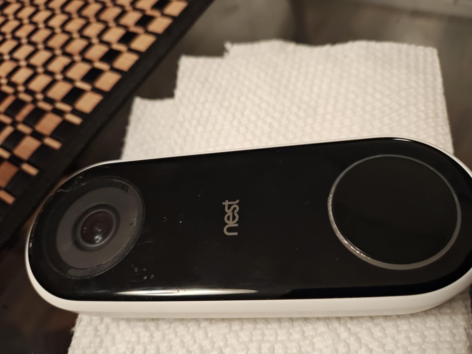 Google Nest Doorbell (Wired), Video Doorbell with 24/7 Streaming - Black/White (Renewed) - Customer Photo 3