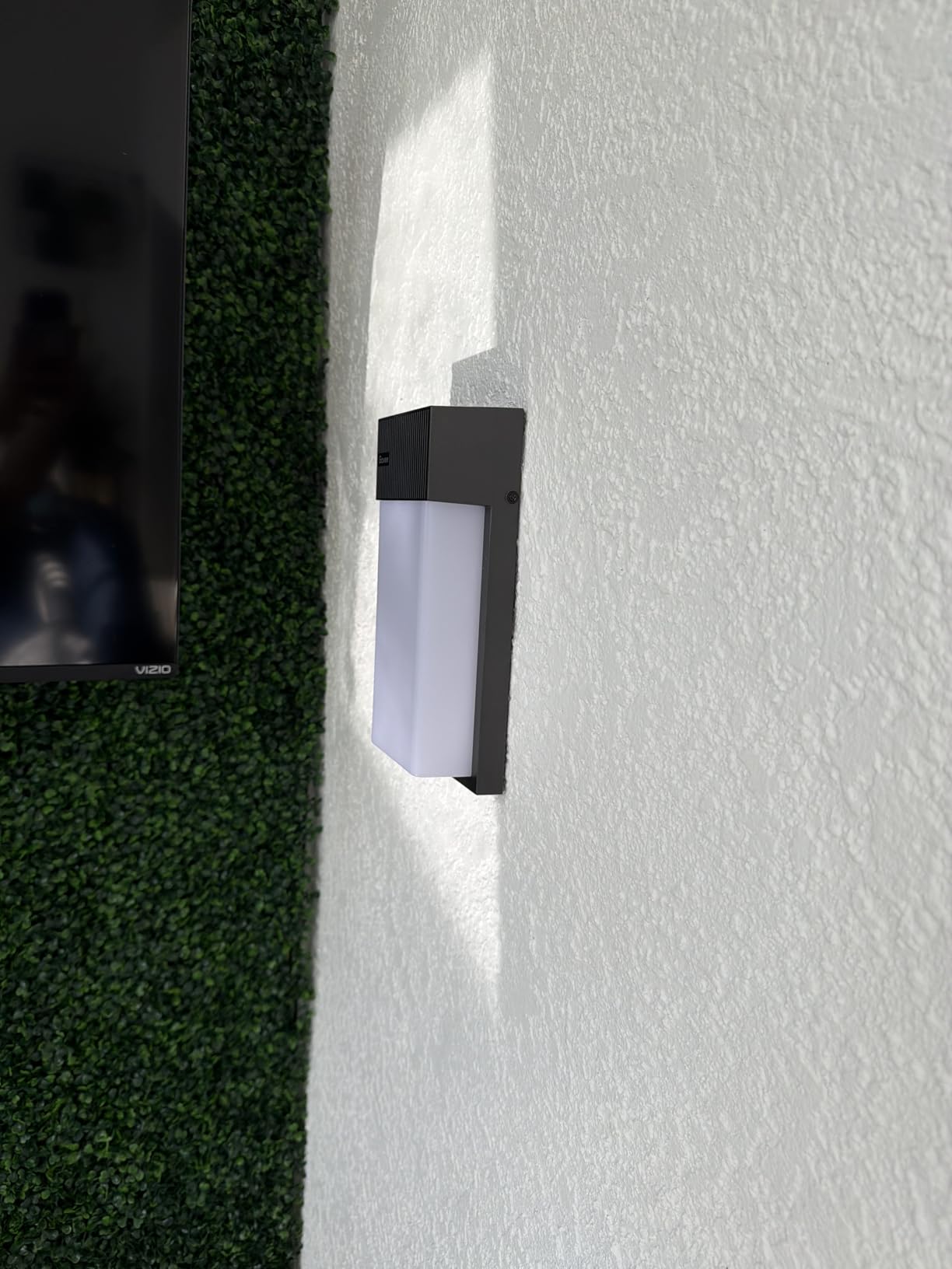 Govee Outdoor Wall Light, 1500LM Smart RGBIC Porch Lights Outdoor with 45 Scene Modes, IP65 Waterproof for Outdoor Decor, DIY, Wall Sconce Works with Alexa, Google Assistant and Matter, 2 Pack - Customer Photo 2