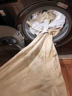 5.0 cu. ft. Mega Capacity Smart Front Load Electric All-in-One Washer Dryer Combo with TurboWash360 WiFi in Black Steel - Customer Photo 3