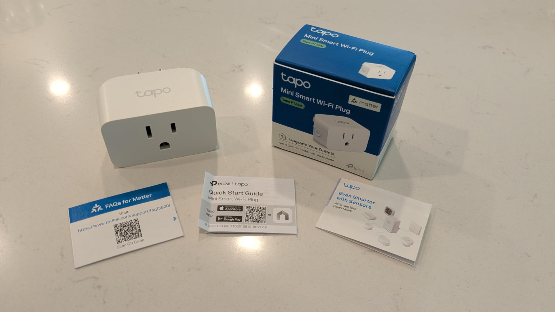 TP-Link Tapo Smart Plug Outdoor, Wi-Fi and Bluetooth Controlled, IP64 Weather Resistant, Timer, Schedule, Away Mode, 2 Individual Outlets, 15A, White (TP25) - Customer Photo 2