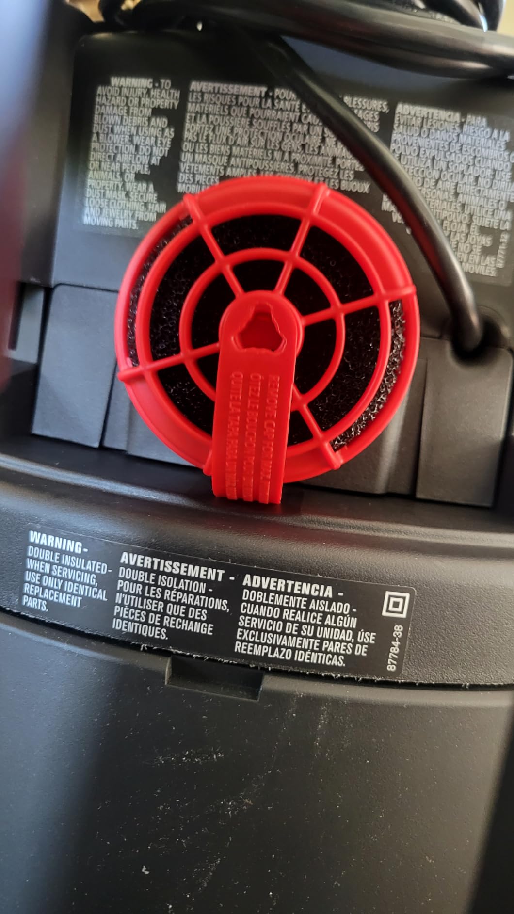 Shop-Vac 5801411 14-Gallon Wet/Dry Shop Vacuum, 5.5 Peak HP, 2.5 Inch Diameter x 7 Foot Hose, 20 Foot Cord, Ideal for Home, Garage, and Workshop Cleaning - Customer Photo 1