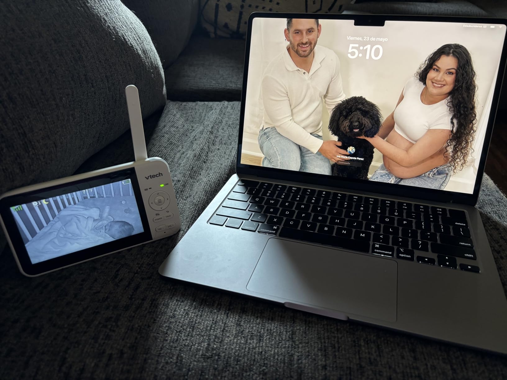 Apple 2024 MacBook Air 13-inch Laptop with M3 chip: Built for Apple Intelligence, 13.6-inch Liquid Retina Display, 8GB Unified Memory, 256GB SSD Storage, Backlit Keyboard, Touch ID; Space Gray - Customer Photo 1