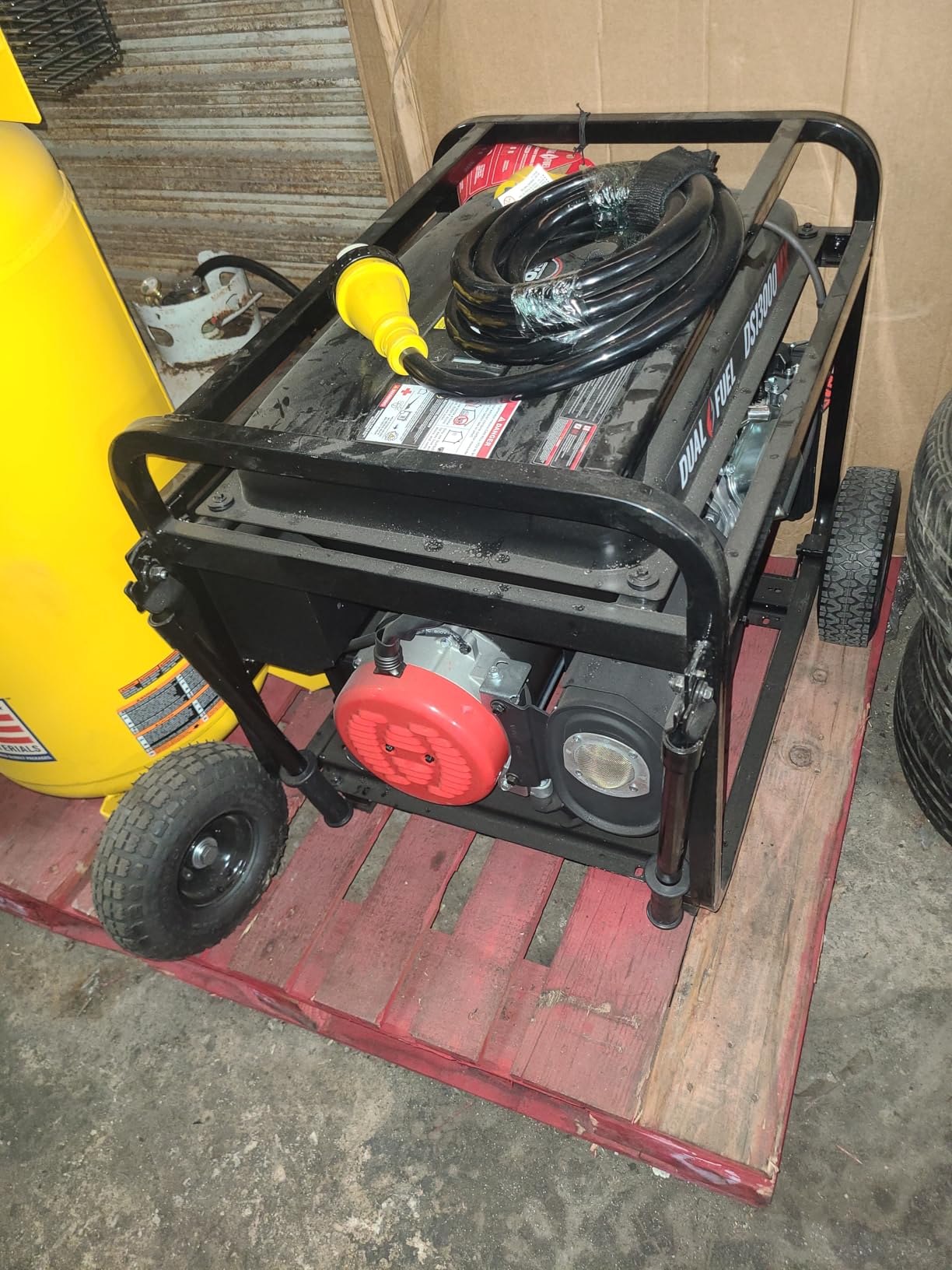 DuroStar DS13000MX 13,000-Watt 500cc Dual Fuel Portable Generator - Gas and Propane, Remote Electric Start, Whole Home Power Backup, Transfer Switch Ready, RV & Emergency Ready Customer Review DuroStar DS13000MX 13,000-Watt 500cc Dual Fuel Portable Generator - Gas and Propane, Remote Electric Start, Whole Home Power Backup, Transfer Switch Ready, RV & Emergency Ready - Customer Photo 1