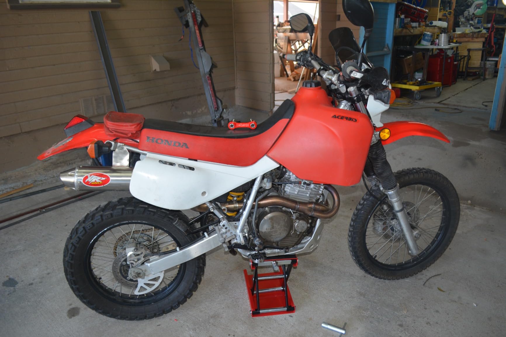 HPDMC Portable Car Lift 6600lbs Mid-Rise Scissor Lift 110V Electric Lock Release - Customer Photo 2