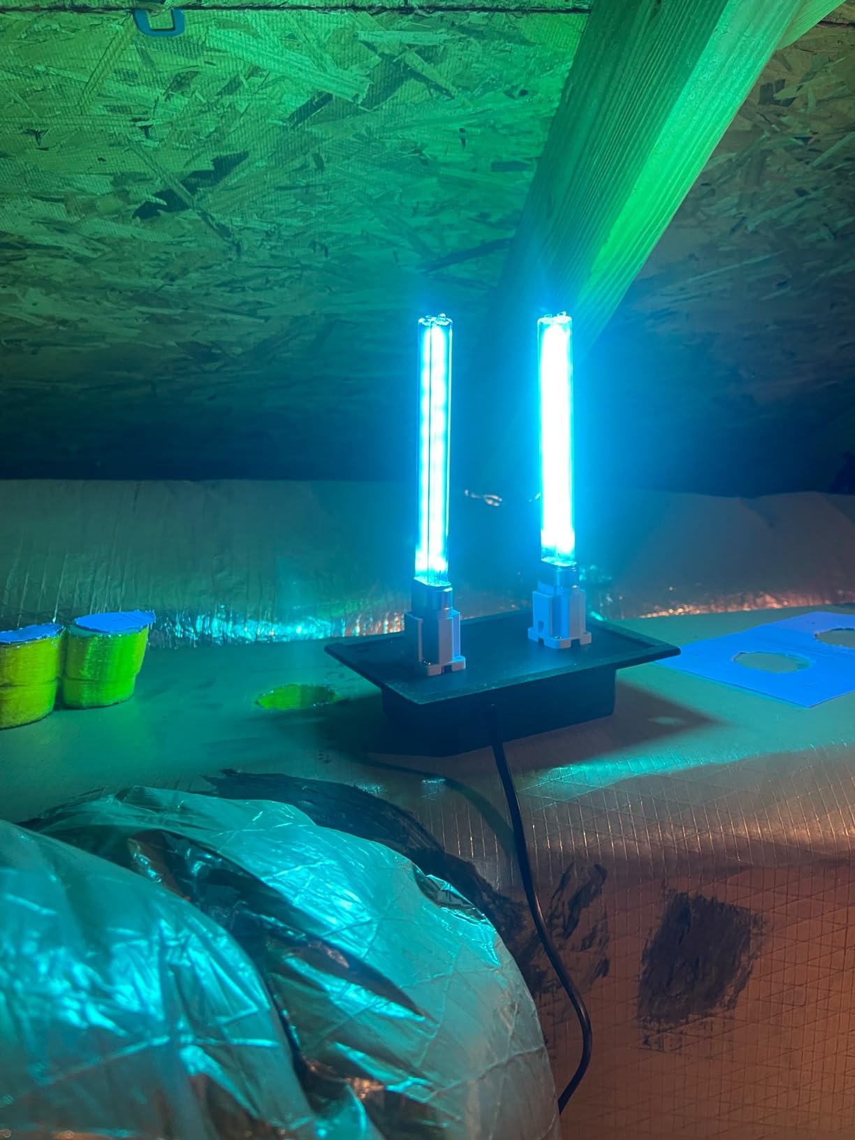 Qualirey 26W HVAC UV Light Sanitizer Air Purifier for Whole House, 110V Dual UV UVC Light in Duct for HVAC Duct Filter, UV Duct Air Purifier for AC Air Conditioning Customer Review Qualirey 26W HVAC UV Light Sanitizer Air Purifier for Whole House, 110V Dual UV UVC Light in Duct for HVAC Duct Filter, UV Duct Air Purifier for AC Air Conditioning - Customer Photo 1