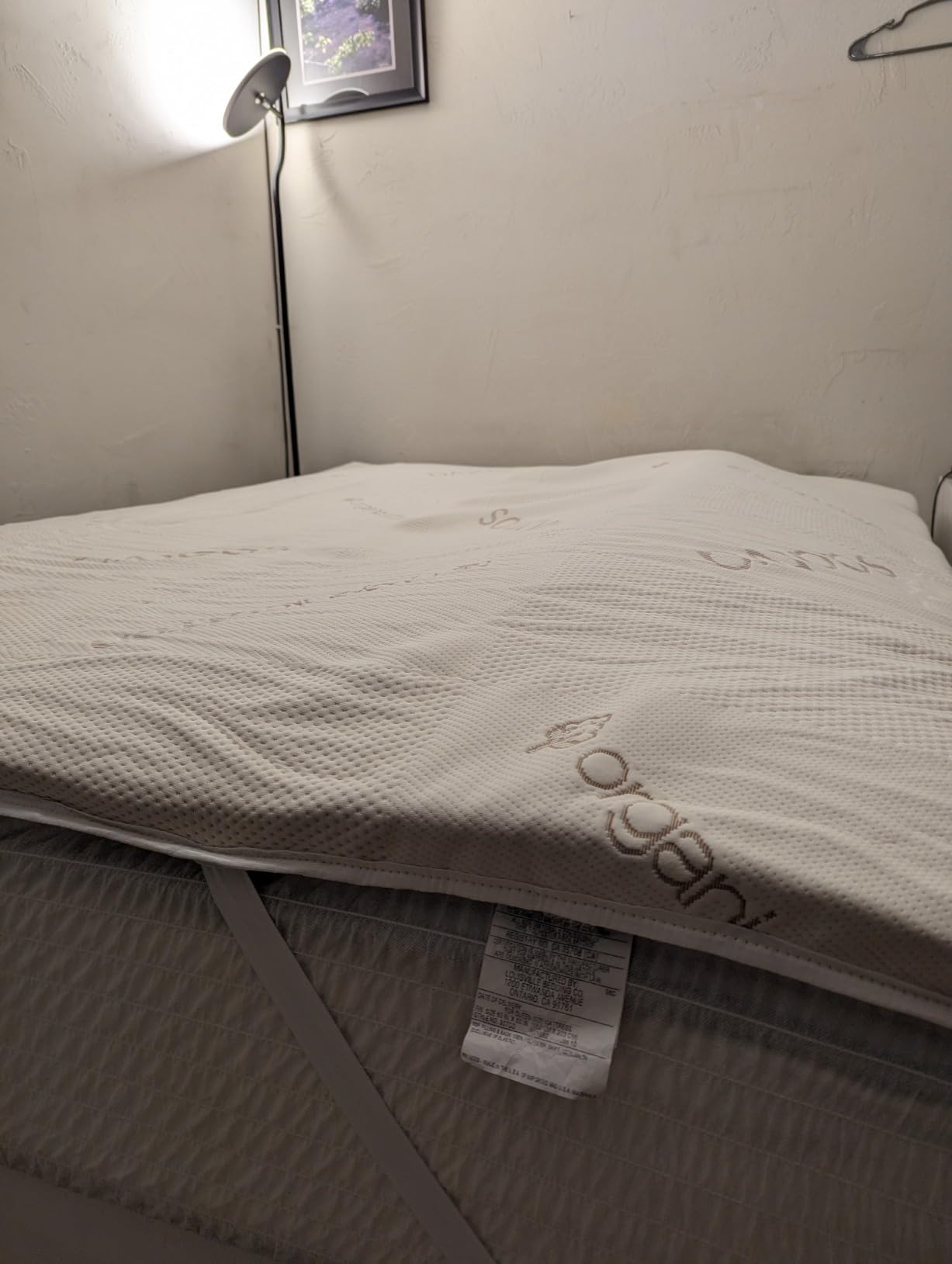 Saatva Natural Latex Mattress Topper - 1.5