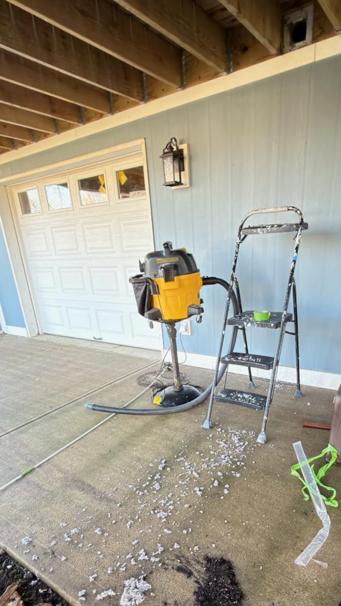 Dryer Vent Duct Cleaning Kit - Gardus RLE24 LintEater Rotary Dryer Vent Cleaner Kit, Removes Lint, Dryer Vent Cleaning System Extends Up to 24' with 08 Flexible 3' Rods, Air Duct Cleaning Tools - Customer Photo 2