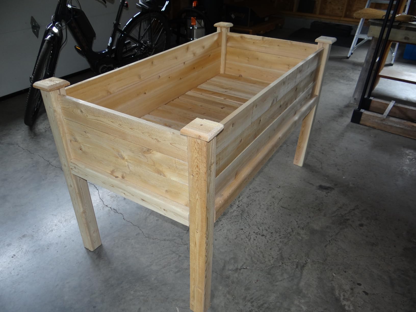 Greenes Fence Original Cedar Elevated Garden Bed, 24