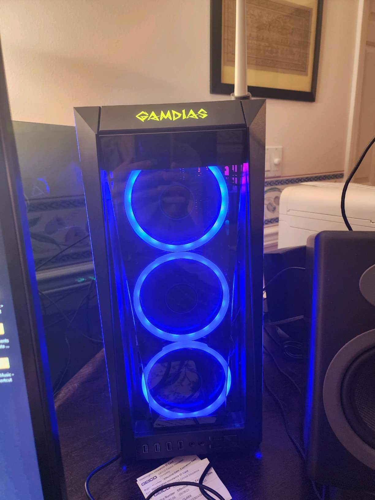 CLX Gaming PC - Intel Core i9 14900KF 3.2GHz, GeForce RTX 4070 Super, 1TB NVMe M.2 SSD, 4TB HDD, 32GB DDR5 RGB Memory, 360mm AIO, WiFi, Windows 11 Home, Black - Customer Photo 1