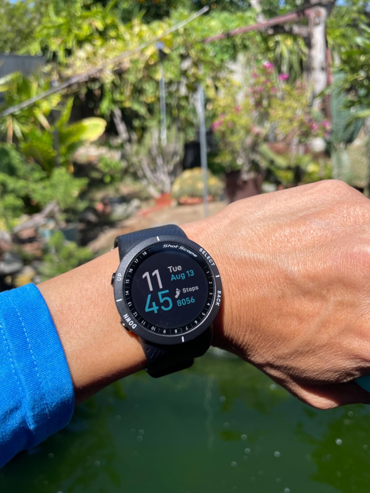 Shot Scope V5 GPS Watch, Shot Tracking, 36k+ Preloaded Courses, Full Course Maps, No Subscription - Customer Photo 1