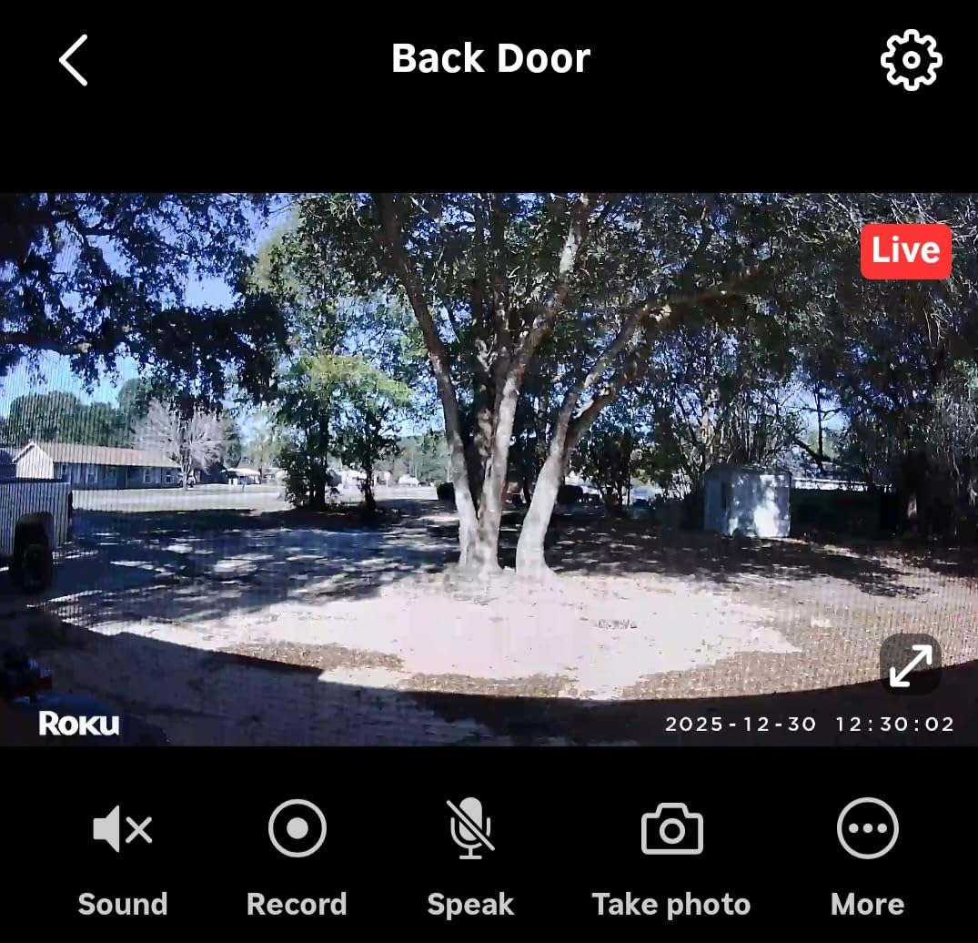 Roku Smart Home Wired Video Doorbell & Chime - 1080p HD Night Vision Ultrawide View Doorbell Camera with Motion & Sound Detection, 2-Way Audio & Works with Alexa & Google, 90-Day Subscription Included - Customer Photo 1