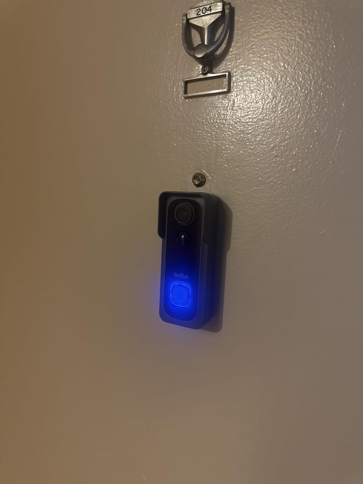 BOIFUN Doorbell Camera Wireless – No Subscription Required, 2K HD, 166° Wide View, 2.4 GHz Wi‑Fi Only, HDR Night Vision, Motion Alerts, Two‑Way Audio & Battery Video Doorbell with Chime - Customer Photo 1