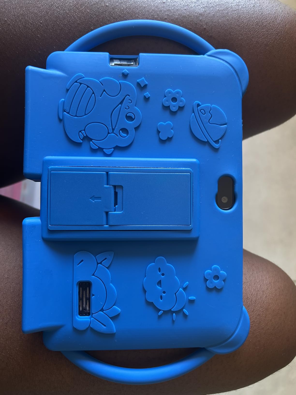 Kids Tablet 7 inch Android 12.0 for Toddler, 4GB RAM 32GB ROM Bluetooth IPS Screen Parental Control Dual Camera Shockproof Case for Educational Games, (Blue) Customer Review Kids Tablet 7 inch Android 12.0 for Toddler, 4GB RAM 32GB ROM Bluetooth IPS Screen Parental Control Dual Camera Shockproof Case for Educational Games, (Blue) - Customer Photo 1