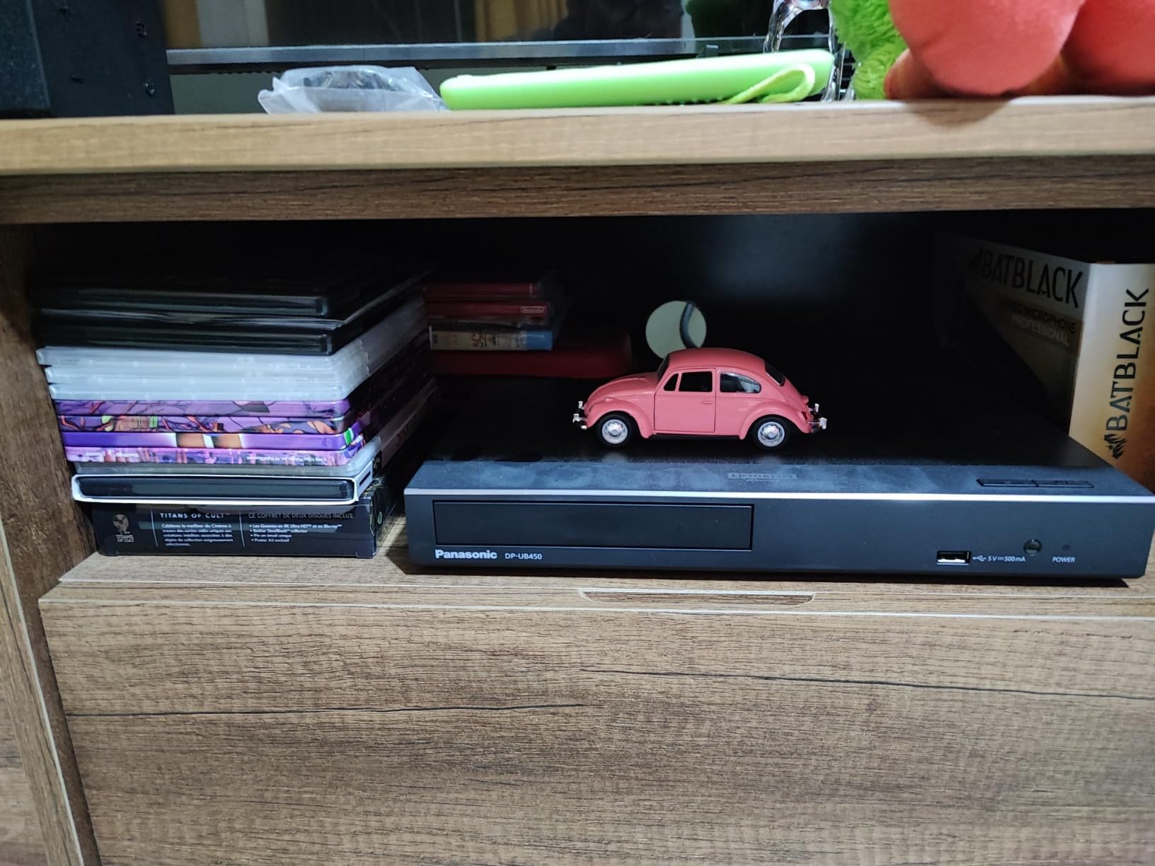 Panasonic Premium 4K Blu Ray Player, UHD DVD Blu Ray Player with Hi-Res Sound, 4K VOD Streaming, HDR10+ and Dolby Vision, DP-UB450 (Black) - Customer Photo 2