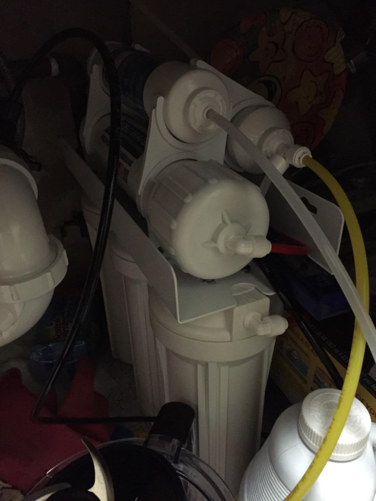 APEC Water Systems ROES-50 Essence Series Top Tier 5-Stage WQA Certified Ultra Safe Reverse Osmosis Drinking Water Filter System with Extra High Capacity Pre-Filter Set Stage 1-3 - Customer Photo 1