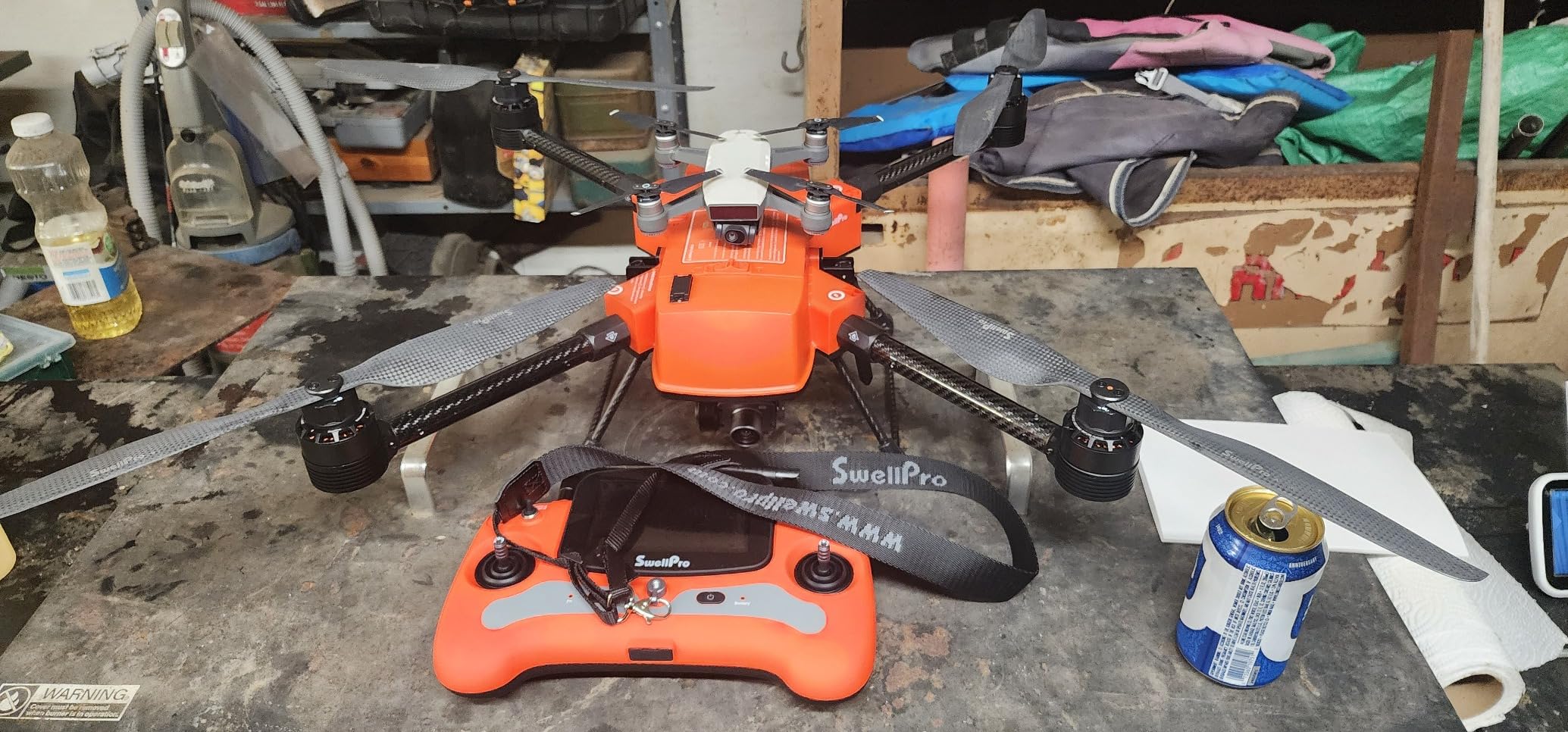 SwellPro FD2 Fisherman MAX Heavy Lift Fishing Drone with 7.0 LBS Bait Capacity, 1.5KM Long Casting Range, IP67 Waterproof Foldable Drone with 4K Camera for Adults (Advanced Set) Customer Review SwellPro FD2 Fisherman MAX Heavy Lift Fishing Drone with 7.0 LBS Bait Capacity, 1.5KM Long Casting Range, IP67 Waterproof Foldable Drone with 4K Camera for Adults (Advanced Set) - Customer Photo 2