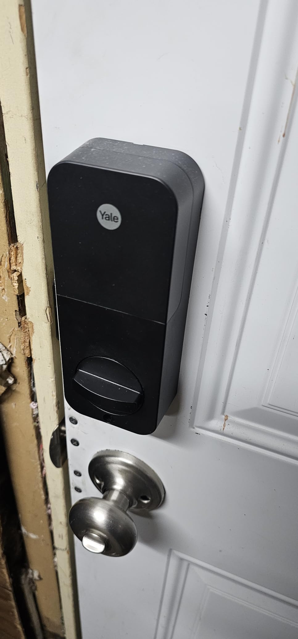 Yale Black Code Keypad Deadbolt Front Door Lock for Keyless Entry, YED210-NR-BSP - Customer Photo 2