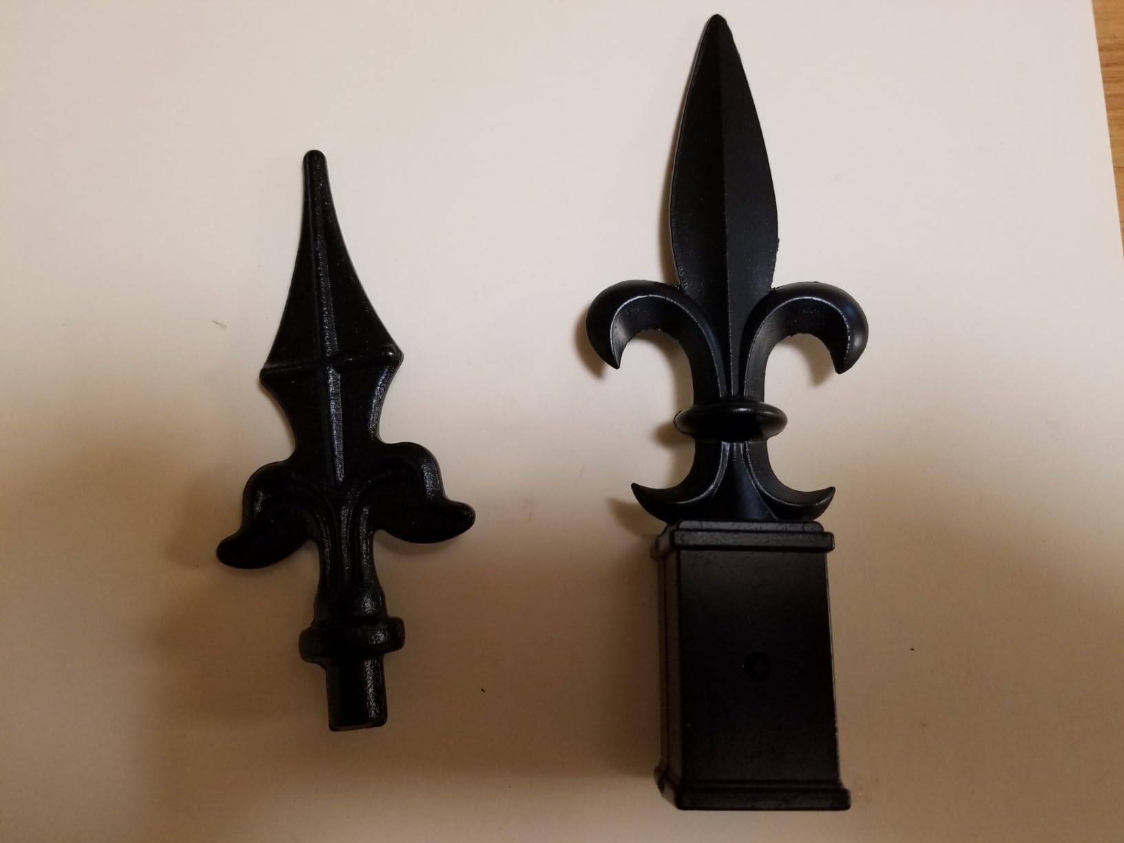 ZXNhome 10pcs Metal Fence Finials Fits 3/4