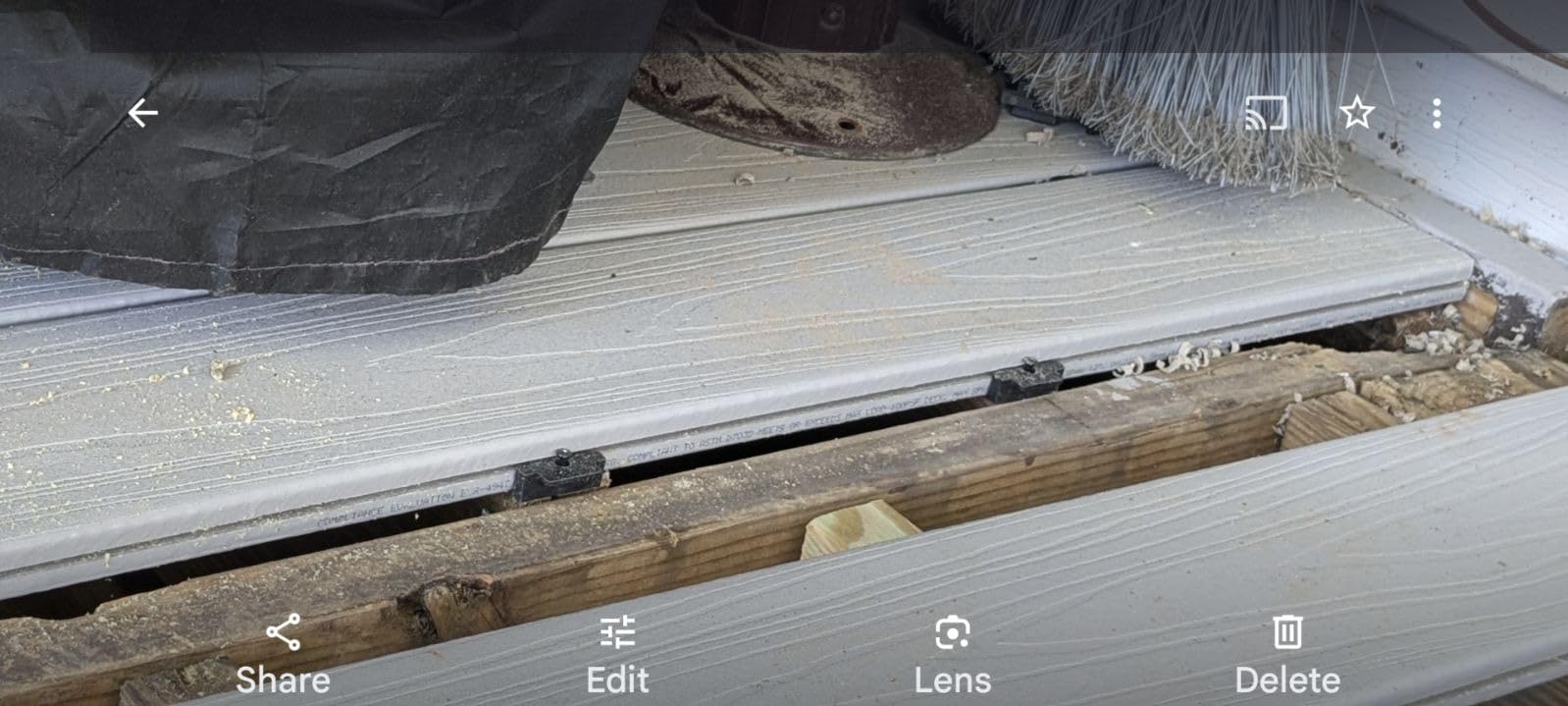 Yeipower 600PCS Hidden Fasteners Composite-Deck - Universal Nylon Composite Decking Fasteners T Clips Customer Review Yeipower 600PCS Hidden Fasteners Composite-Deck - Universal Nylon Composite Decking Fasteners T Clips - Customer Photo 1