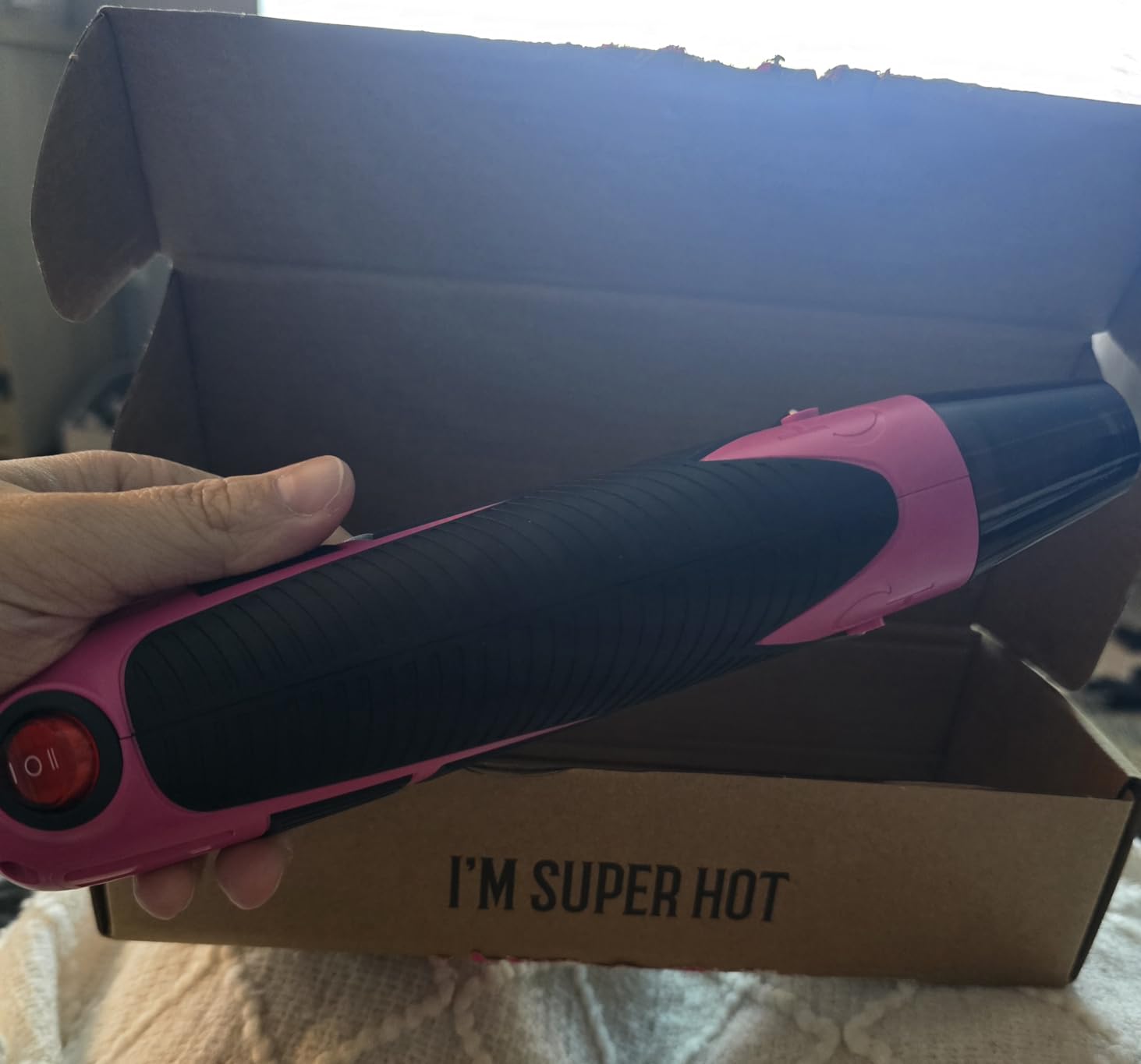 Heat Gun for Crafting, Mini Dual Temp Hot Air Gun Tool for Epoxy Resin, Shrink Wrapping, Vinyl Wrap, Embossing, Electronics, Candle Making, Sublimation, Phone Repair & DIY (Grey/Black) - Customer Photo 5