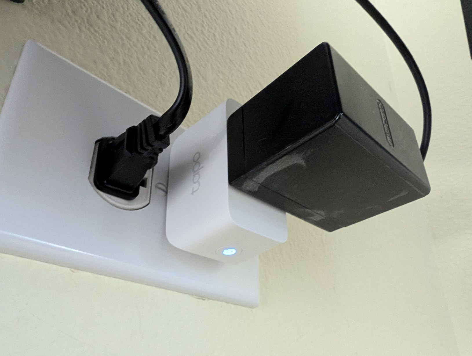 TP-Link Tapo Smart Plug Wi-Fi Mini, Energy Monitoring, Compatible with Alexa & Google Home & Samsung SmartThings, Timer, 15A/1800W Max, ETL Certified, 2.4G Wi-Fi Only, Tapo P115(2-Pack) - Customer Photo 2